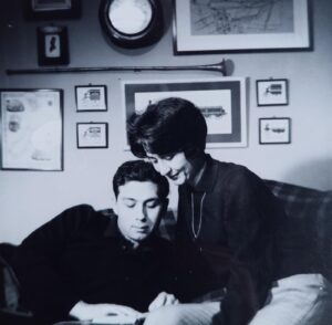 30 Mart 1963, Ergin Günçe, Gülseren Günçe (Dadal Günçe Kişisel Arşivi)